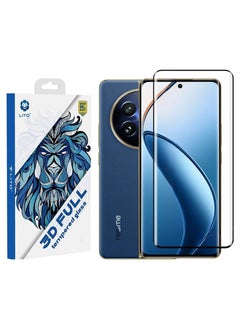 Buy Lito 3D Full Cover Tempered Glass For Realme 12 Pro 5G/Realme 12 Pro Plus 5G Fingerprint Working in Egypt