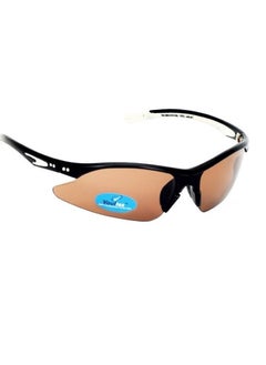 Buy Anti Scratch UV Protection Resistant Safety Goggles Working Eye Protection Spectacles Brown Lens in UAE