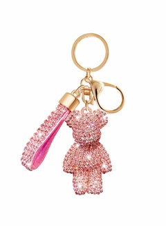 Buy Bag Charm Keychain for Women, Cute Bear Key Chain Accessories for Car Keys, Gift for Women, Mama, Kids, Girl, Men, Kawaii Car Key Chain for Wallet, Backpack, Coin Purse in Saudi Arabia