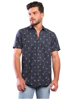 Buy Branches & Dots Short Sleeves Shirt in Egypt