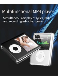 Buy M MIAOYAN new MP3MP4 e-book player multitasking radio super long playback card external release (black) in Saudi Arabia