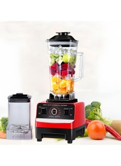 Buy RuwaLuxe Multi Blender 4500W - Heavy Duty Commercial Grade Blender with 2 Jars, 15 Speed Timer, 6 Blades, Juicer & Food Processor in UAE