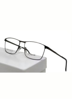 اشتري Classic Titanium Frame Ultra-Light Advanced Optical Glasses Unisex Photochromic Eyewear Full Rim Black Color في السعودية