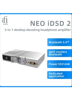 Buy iFi NEO iDSD 2 3-in-1 Desktop Decoder Earphone Balanced Lossless Bluetooth Multifunction in UAE