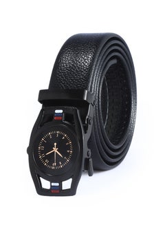 Buy Creative Casual Versatile Wear Resistant Leather Automatic Buckle Belt in Saudi Arabia
