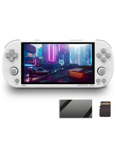 اشتري Trimui Smart Pro 5-inch Handheld Game Console Preinstalled Emulator System 128GB (White) في الامارات