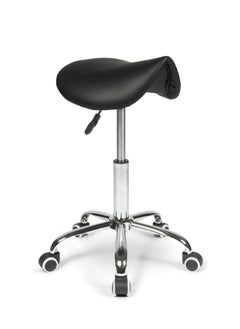 Buy COOLBABY Saddle Chair with Wheels Saddle Stool Hydraulic Rolling Swivel Adjustable Stool Chair in UAE