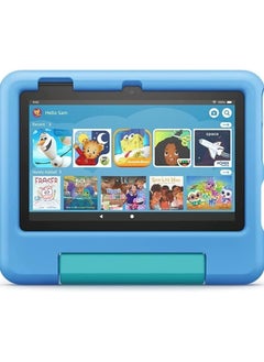 Buy Kids tablet Fire 7, 7 display, ages 3-7,kids love,16 GB, Blue. in UAE