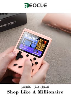 Buy Handheld Games Console Portable Mini Retro Game Console with 500 Classical FC Games & 3.0 Inches Screen & Rechargeable Battery Gift for Kids Adult in UAE