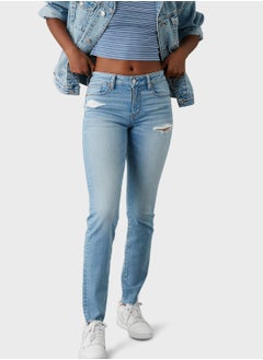 Buy Ripped Skinny Fit Jeans in UAE