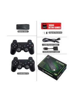 Buy Y3 Lite Hd Tv Game Console With 64G Card 10000 Games 2 Controllers With 1 Stick 1 HD Extension Cable in Saudi Arabia