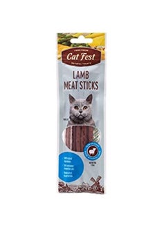 Buy Cat fest meat sticks lamb for cat 45g in UAE