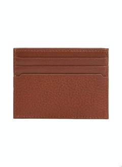 Buy Men's Premium Leather Credit Card Holder -  Leather, Brown in Saudi Arabia