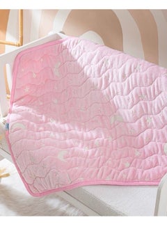 Buy Baby Blanket size110*90cm color pink & Glow in Egypt