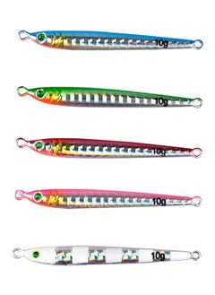 Buy 5-Piece Luya Fishing Lure Bait - 7 cm 7centimeter in UAE