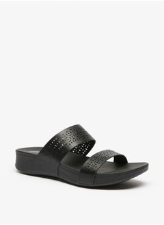 Buy Cutwork Detail Slip On Sandals in UAE