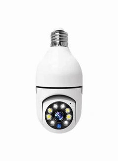 اشتري Bulb Camera Full HD 1080P Wireless WIFI Camera Night Vision Home Security Camera Remote Access Two Way Audio Home Security Camera Outdoor Indoor في السعودية
