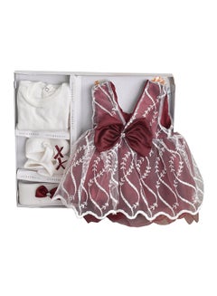 Buy Pack Of 4 Baby Dress Pieces Gift Set in Saudi Arabia