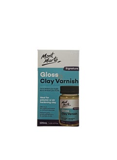 Buy Mont Marte Clay Varnish Gloss Signature 4.05oz (120ml) in UAE