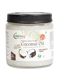 اشتري Nutriorg Cold Pressed Extra Virgin Coconut Oil 250ml | with Rich Tropical | Coconut Aroma في الامارات