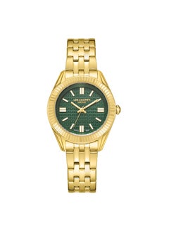 Buy Lee Cooper Women's Watch, Analog Display and Metal Strap - LC08038.170, Gold in UAE