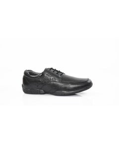 Buy Men's ALDOS 6 Derby Lace up Comfort Black Leather Work Office Formal Occasion Party Casual Wear Italian Design Anti Skid Padded Insole Premium Shoes in UAE