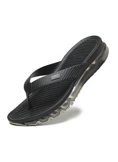 Buy Couples Summer New Beach Slides Soft SoleBlack and gray Black and gray in Saudi Arabia