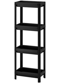 Buy Vesken Shelf Unit black 36x100cm in Saudi Arabia