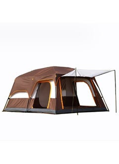 Buy Camping Tent for 3-4 People Family Tent Simple Tent with Portable Bag Waterproof and Windproof Pop-Up Tent for Camping Hiking and Mountaineering in Saudi Arabia