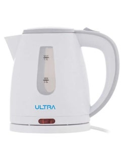 Buy Ultra Electric Kettle, 1 Liters, 1200 Watt, White - UKP12WE1 in Egypt