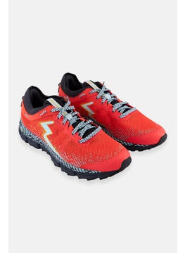 Buy Women Taroko Lace Up Running Shoes, Red/Combo in Saudi Arabia