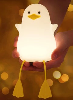 Buy Duck Night Light for Kids Soft Silicone Rechargeable Night Lamp for Kids Room Touch Control Dimming Cute Portable Night Light Gifts for Boys Girls in UAE