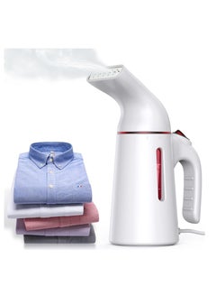 Buy Steamer for Clothes, Portable Travel Steamer Fast Heat-up in 45s for Clothes Handheld Garment Steamer Wrinkle Remover Fabric Steamer Iron, Suit for all fabrics silk cotton wool and linen ect in UAE