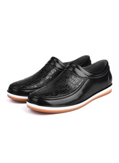 Buy New Mens Low-Cut Rain Shoes Waterproof Anti-Slip0518 black men 0518 black men in Saudi Arabia