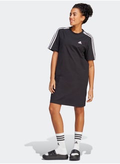 Buy Essentials 3-Stripes Single Jersey Boyfriend Tee Dress in Egypt