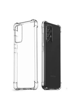 اشتري TPU Bumper Corner Case Cover For Samsung Galaxy A73 5G Clear في السعودية