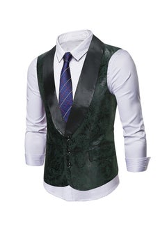 اشتري New Slanted Placket Zipper Suit Vest في الامارات