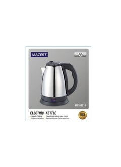 Buy Electric Kettle 1500 Watt MC-63218 Black/Silver in Saudi Arabia