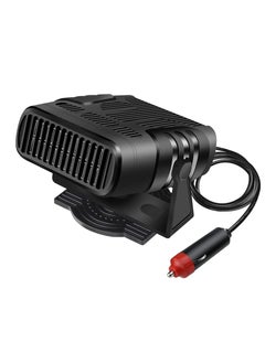 Buy Car Heater 12V/24V 120W 200W Portable Auto Heater 2 in 1 Electric Cooling Heating Fan Auto Windshield Defroster Demister Heater in Saudi Arabia