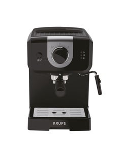 اشتري KRUPS OPIO Espresso Pump Machine, Black/Silver, Plastic/Stainless Steel, XP320840 في الامارات