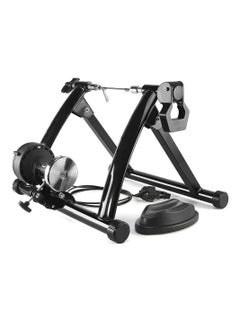 اشتري Bike Trainer Magnetic Bicycle Stationary Stand for Indoor Exercise Riding Bike Quick Release 6 Resistance Setting في الامارات