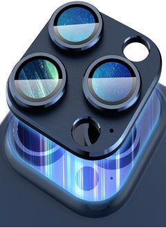 Buy Diruite Camera Lens Protective Film for iPhone 15 Pro/15 Pro Max Camera Protection, Protective Film Lens Made of Frosted Aluminium Alloy + 9H Tempered Glass for iPhone 15 Pro/15 Pro Max Camera in Egypt