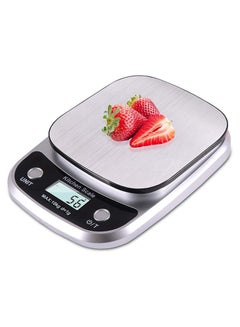 Buy Kitchen Scale - 10kg/1g high precision kitchen food scale for baking, cooking and coffee making etc. in Saudi Arabia