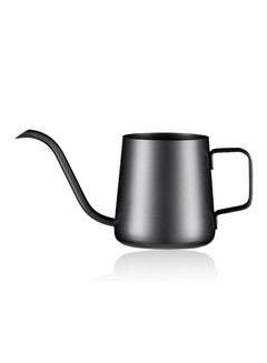 اشتري 350ml Coffee Pot Stainless Steel Long Narrow Spout Gooseneck Kettle Hand Drip Kettle Pour Over Coffee Tea Pot في السعودية