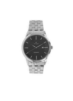 Buy Men Analog Round Shape Stainless Steel Wrist Watch - 1584SM04 - 49.5 Mm in UAE