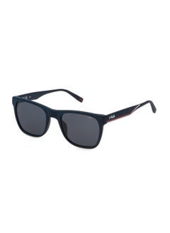 اشتري Men's Square Shape  Acetate Sunglasses SFI727 540C03 - Lens Size: 54 Mm - Matt Blue في السعودية