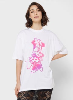 اشتري Mickey Oversize Graphic T-Shirt في الامارات