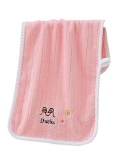 Buy Face Wash Towel Quick Absorbent Towel Boys Girls50*25Cm - Pink in Egypt