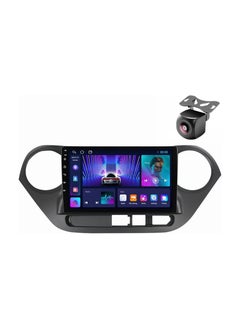 Buy Android Car Stereo for Hyundai i10 2013 2014 2015 2016 1GB RAM 32GB ROM 9 Inch MirrorLink WiFi BT, DSP IPS Touch Screen with AHD Camera Included in UAE