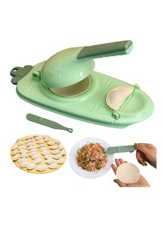 Buy 2 In 1 Dumpling Maker Manual Artifact For Pressing Dumpling, Kitchen Dumpling Maker Machine, Portable Dumpling Skin Maker DIY Dumpling Moulds in Saudi Arabia